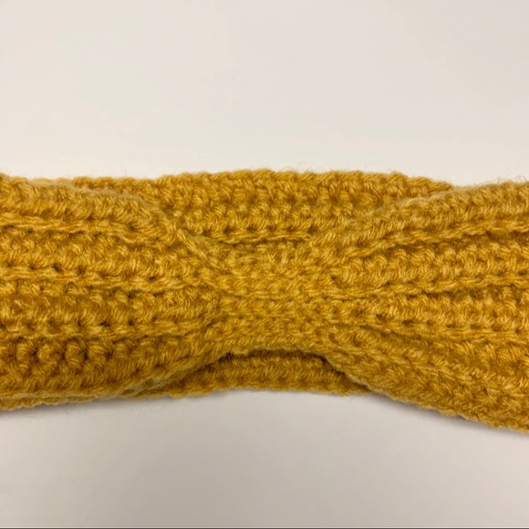 Knitted Headband Turban Amelí Crochet Handmade - Picture 2 of 4